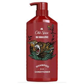 Old Spice Bear Glove 2in1 Shampoo and Conditioner for Men, All Hair Types, 22 fl oz (Brand: Visit the Old Spice Store)